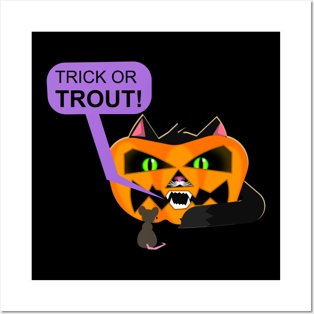 Trick or Trout (5) Wall Art by CybertronixWolf